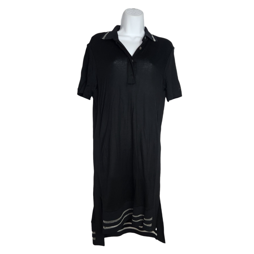Public School New York Black Knit Shift Dress S